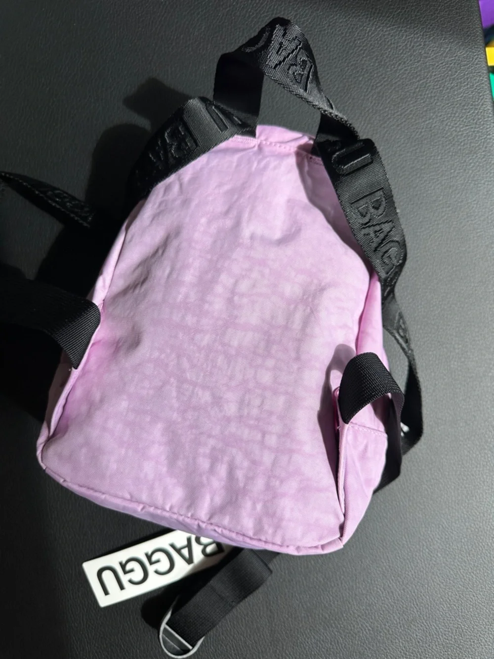 NWT Mini Nylon Backpack Peony Colorway